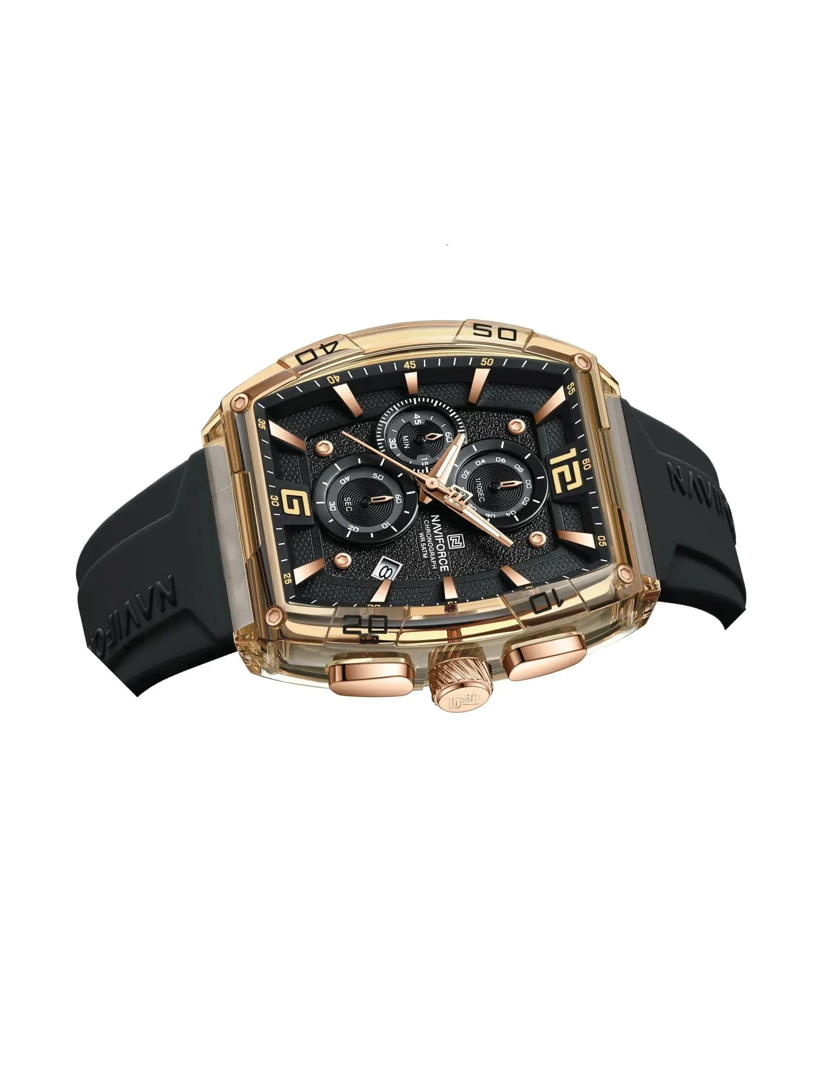 Naviforce Watch For Men NF6101 R-GY-B