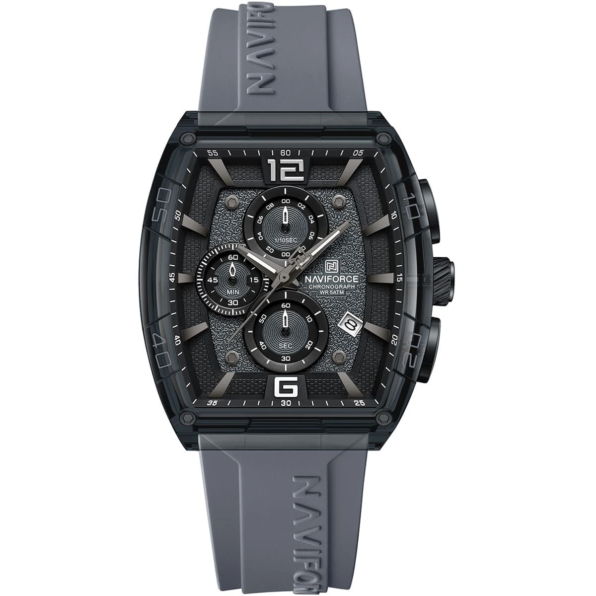 Naviforce Watch For Men NF6101-GY-W-GY