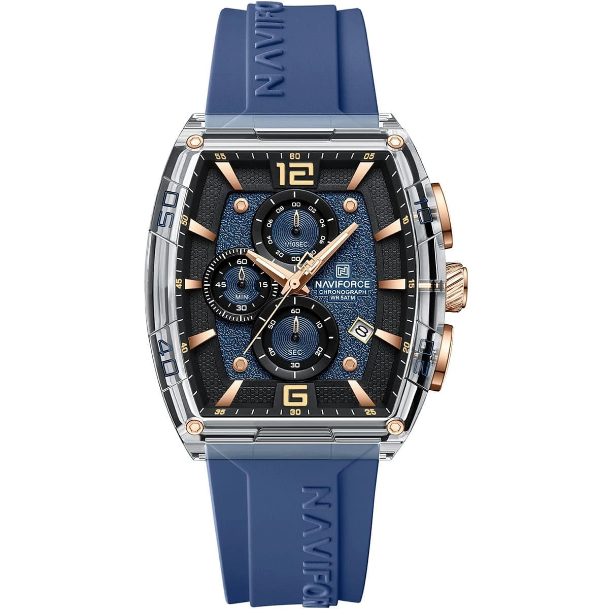 Naviforce Watch For Men NF6101-S-Y-BE