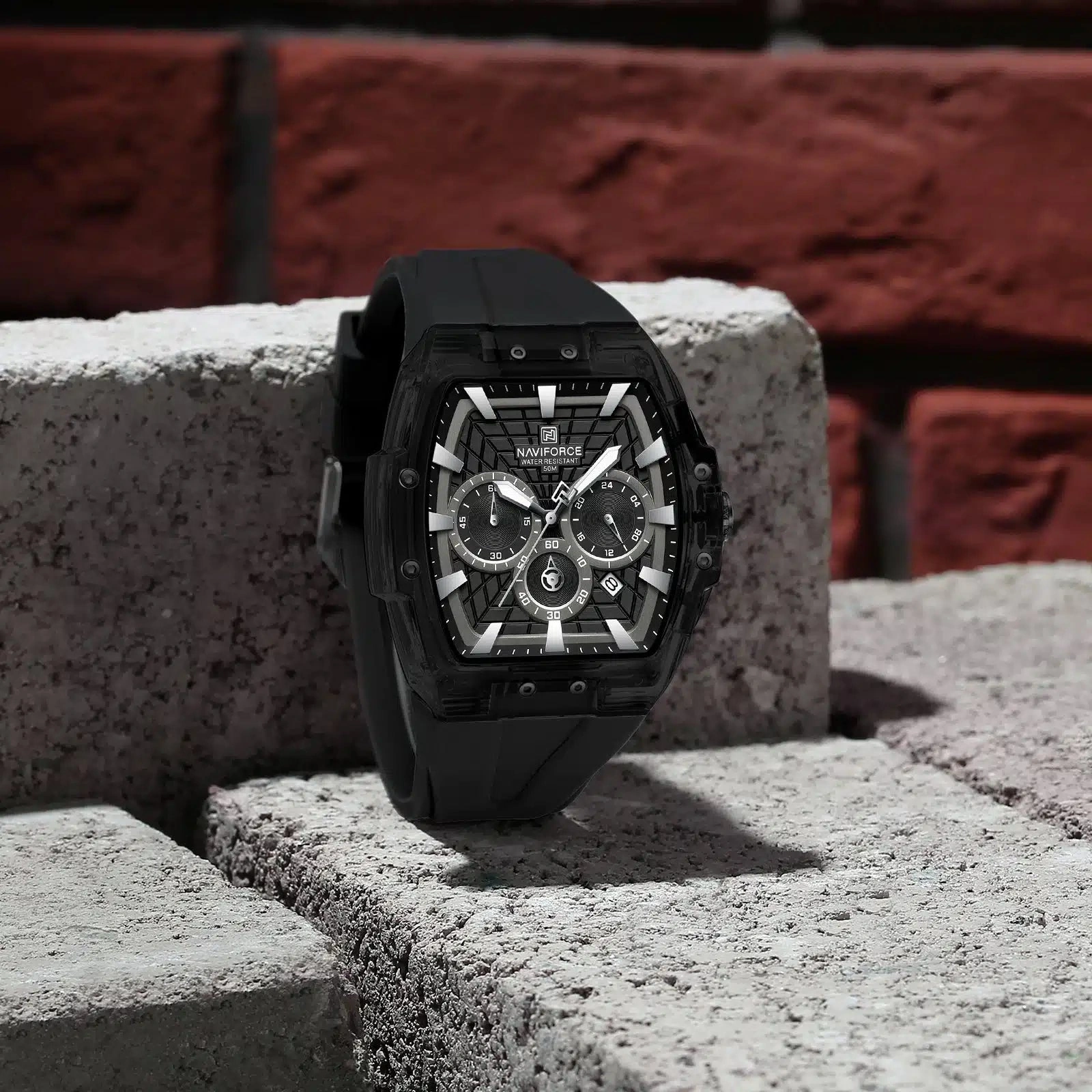 Naviforce Watch For Men NF6113 B-B-B