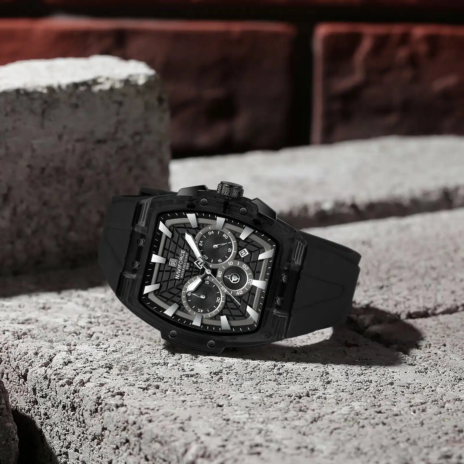 Naviforce Watch For Men NF6113 B-B-B