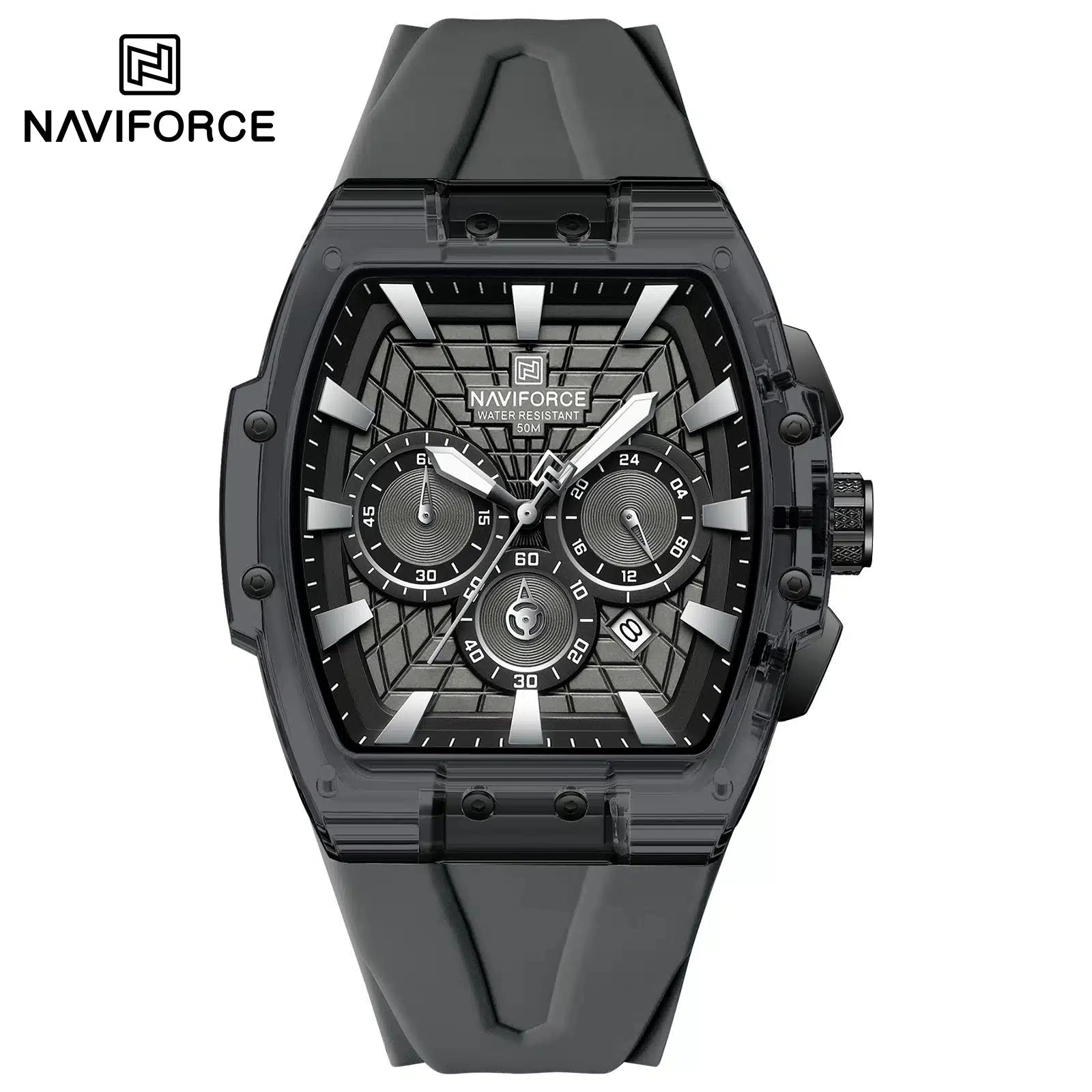 Naviforce Watch For Men NF6113 GY-GY-GY