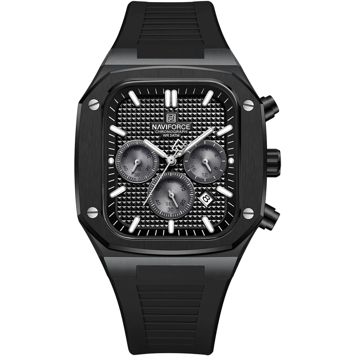 Naviforce Watch For Men NF8037-B-B-B