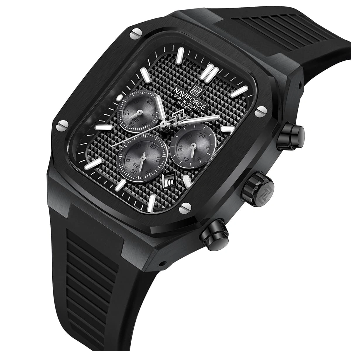 Naviforce Watch For Men NF8037-B-B-B