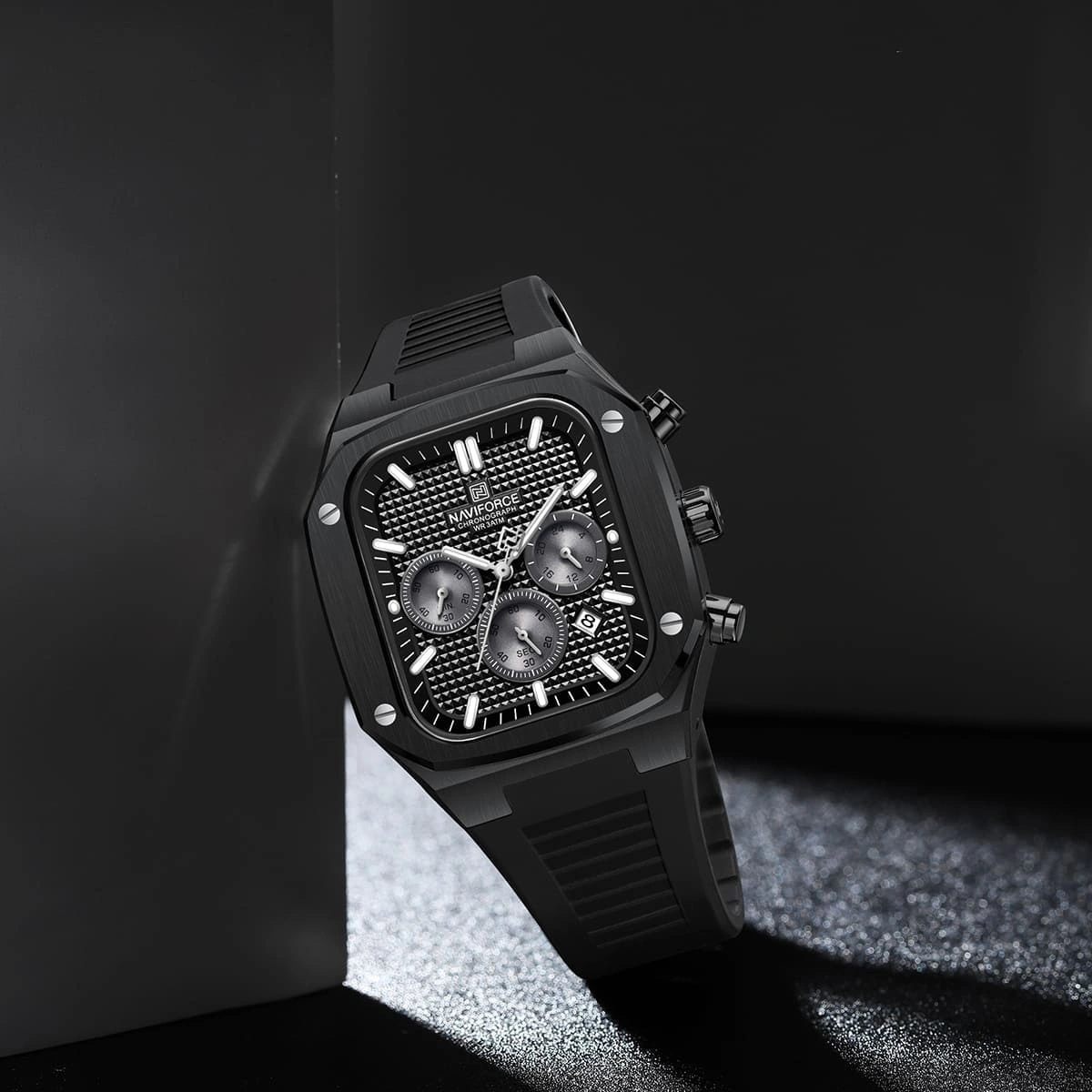 Naviforce Watch For Men NF8037-B-B-B