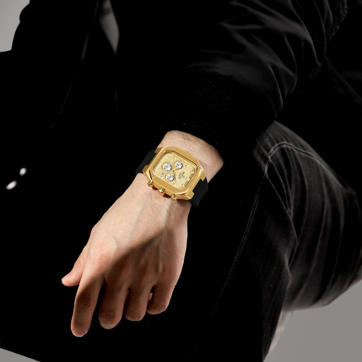 Naviforce Watch For Men NF8037-G-G-B