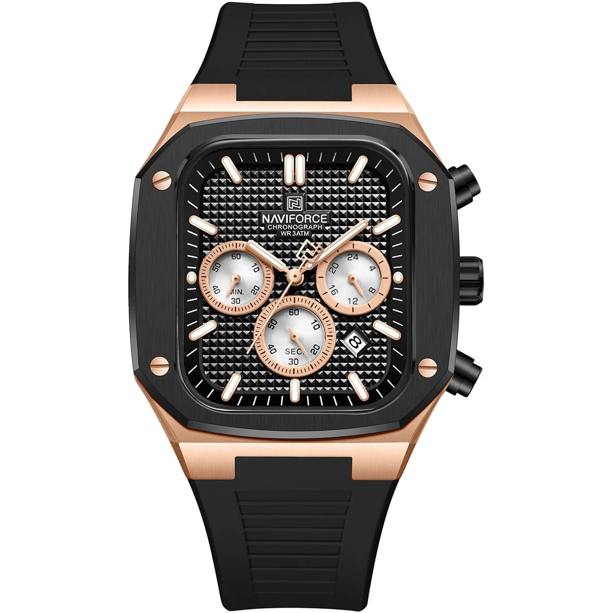 Naviforce Watch For Men NF8037-RG-B-B