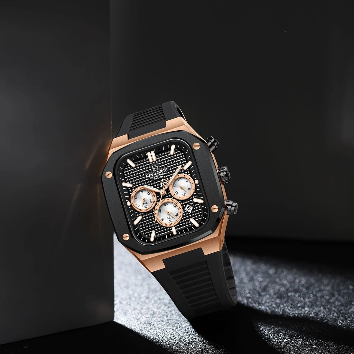 Naviforce Watch For Men NF8037-RG-B-B