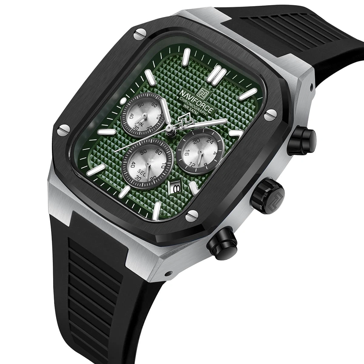 Naviforce Watch For Men NF8037-S-GN-B