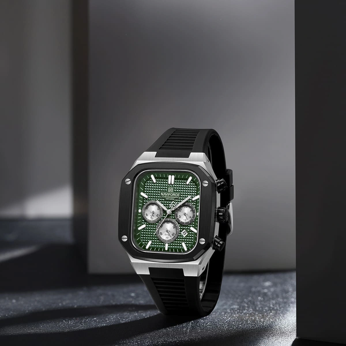 Naviforce Watch For Men NF8037-S-GN-B