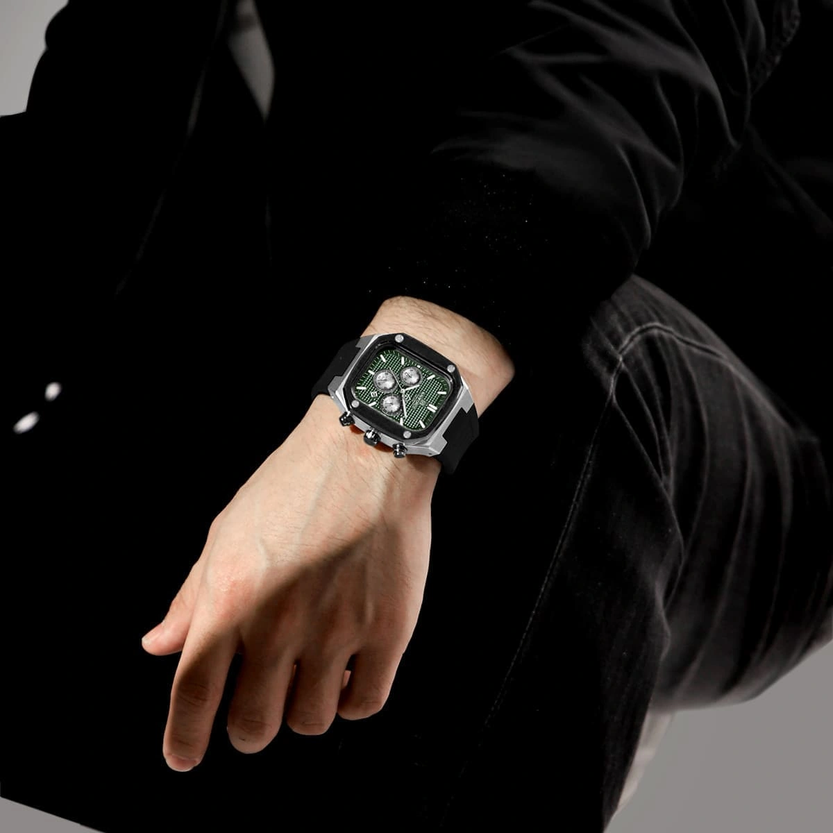 Naviforce Watch For Men NF8037-S-GN-B