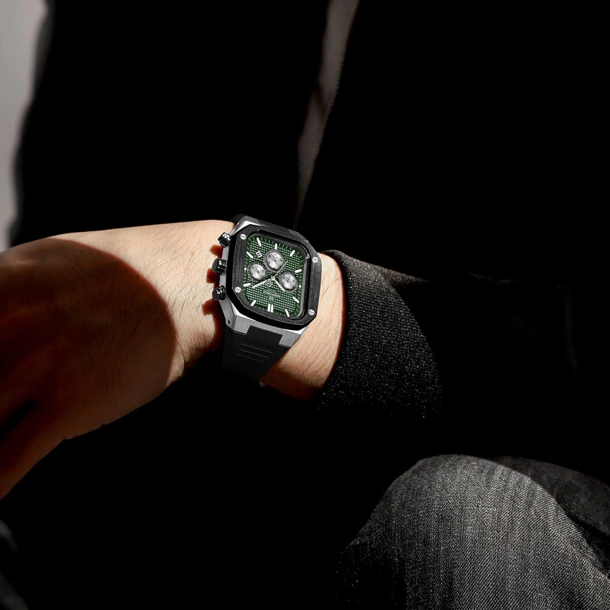 Naviforce Watch For Men NF8037-S-GN-B