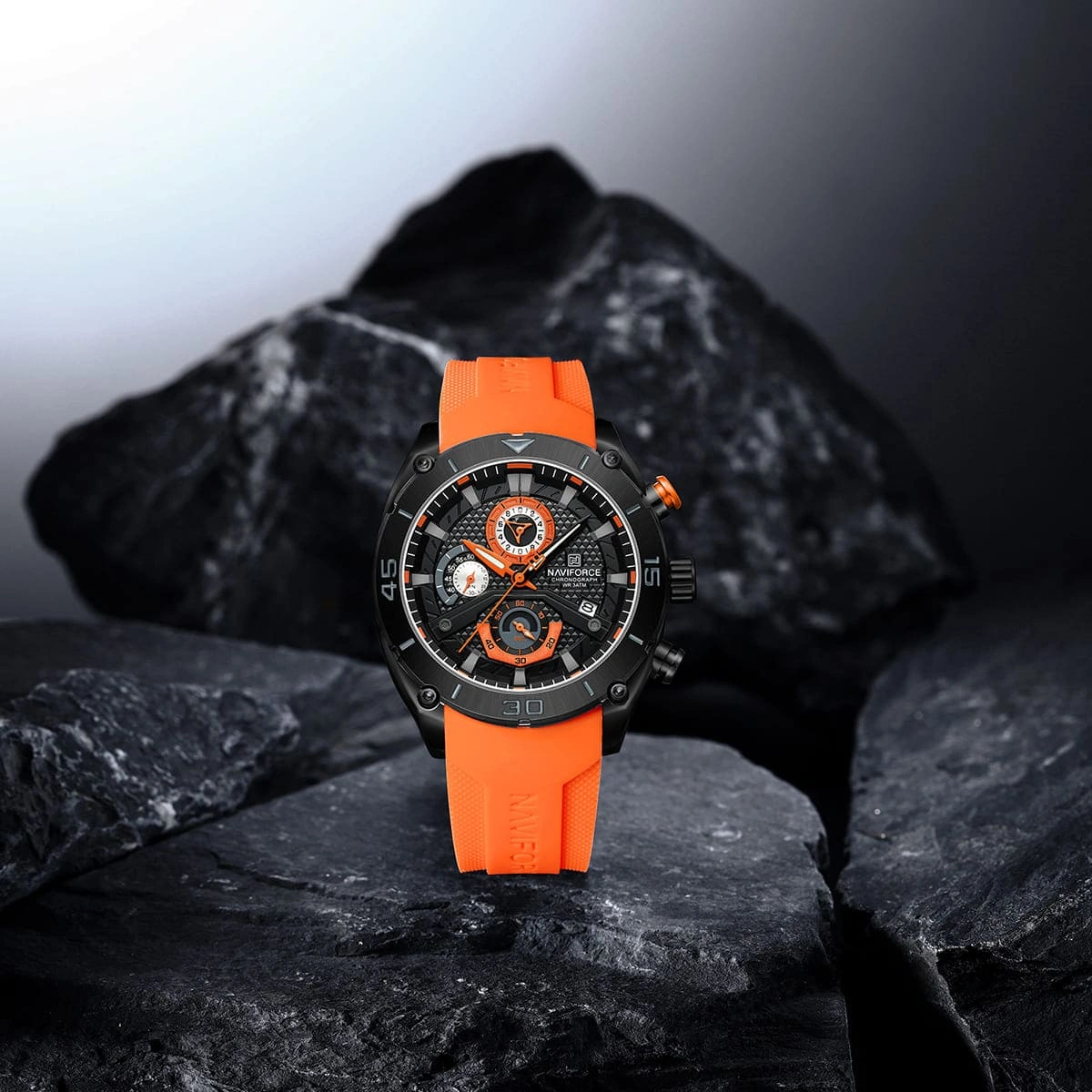 Naviforce Watch For Men NF8038-B-B-O