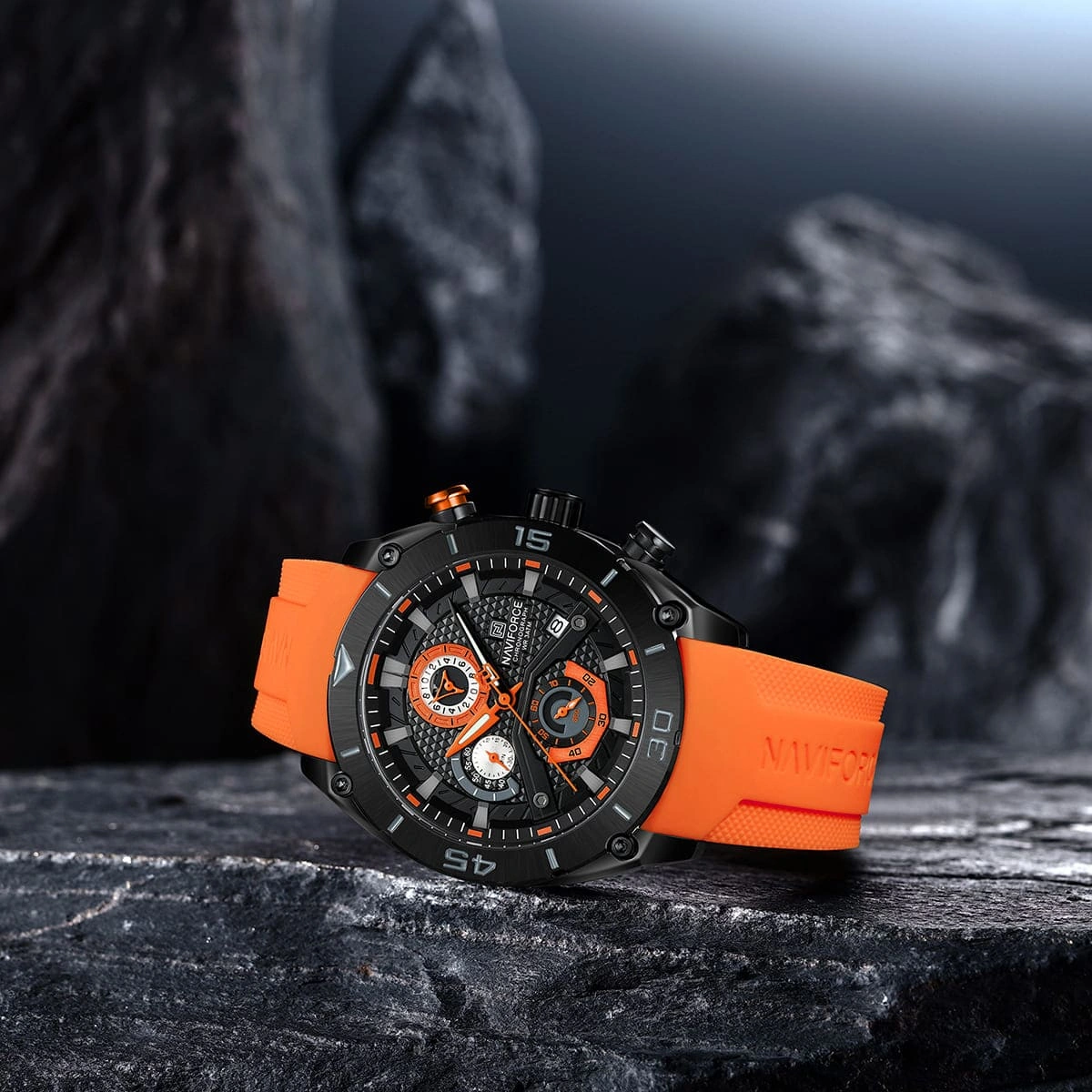 Naviforce Watch For Men NF8038-B-B-O