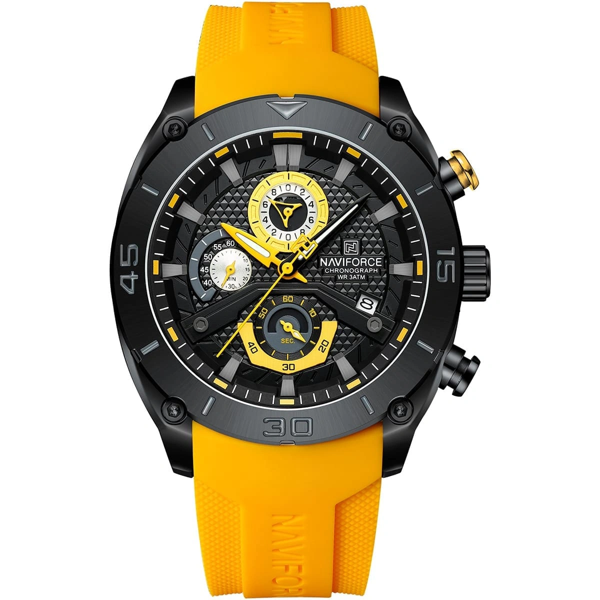 Naviforce Watch For Men NF8038-B-B-Y