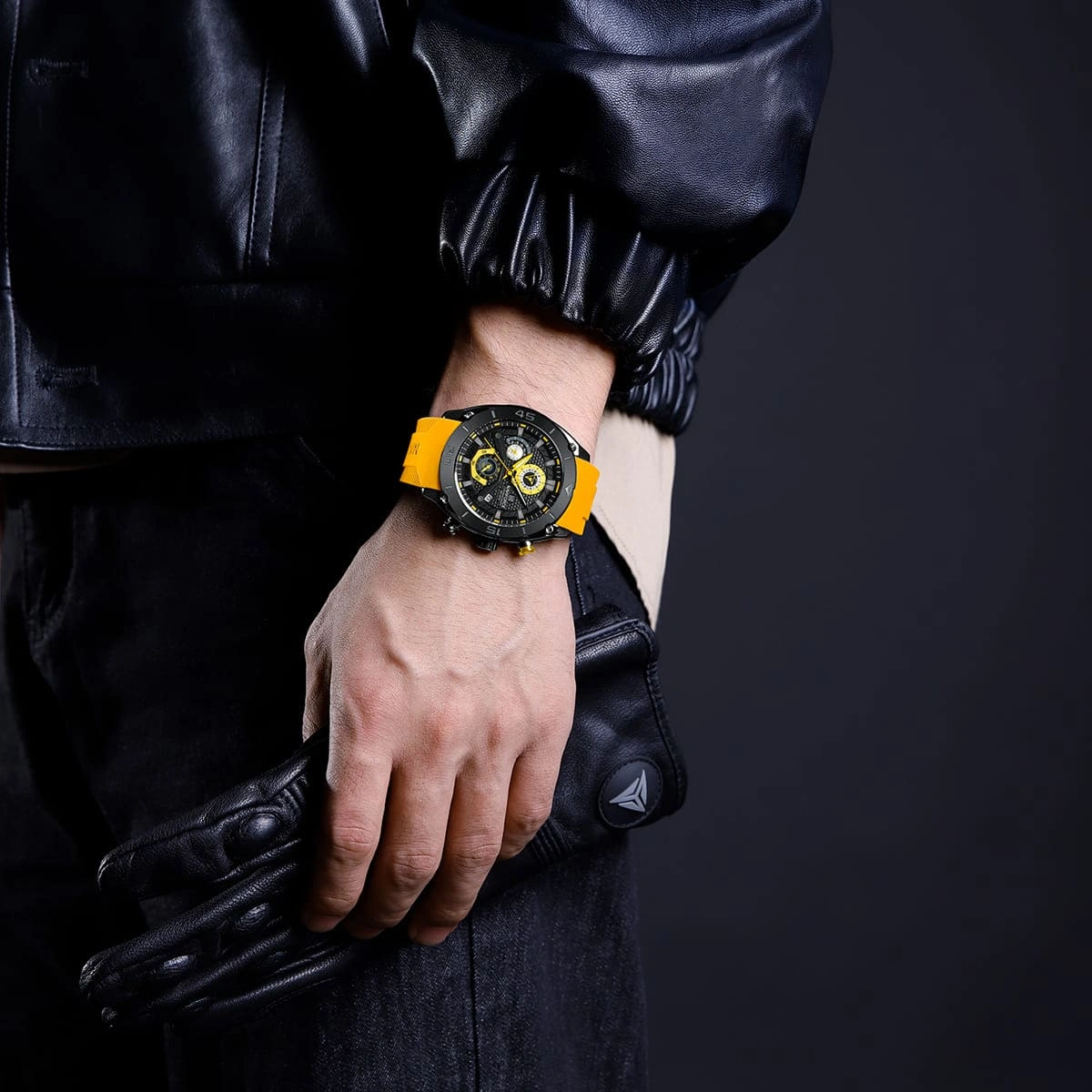 Naviforce Watch For Men NF8038-B-B-Y