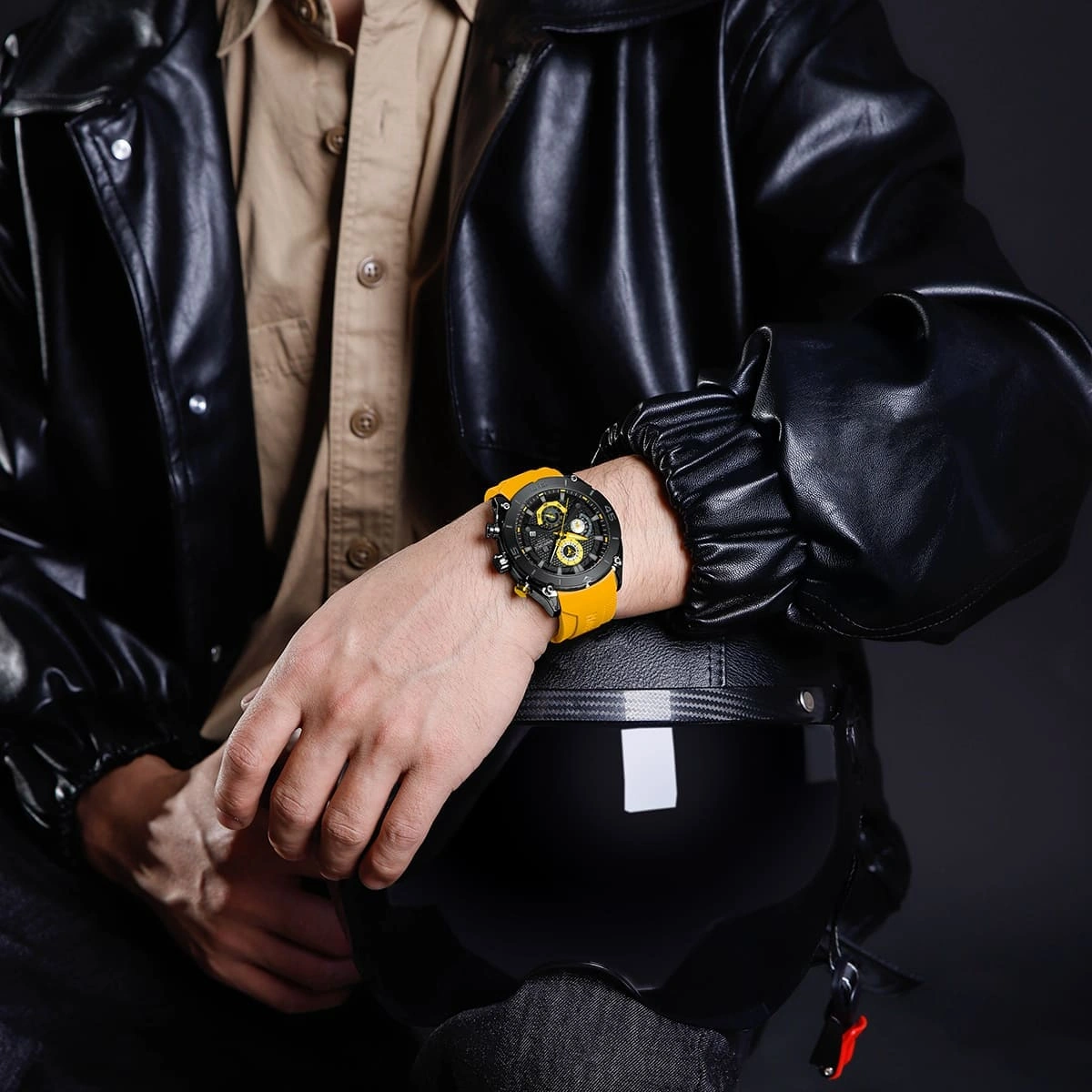 Naviforce Watch For Men NF8038-B-B-Y