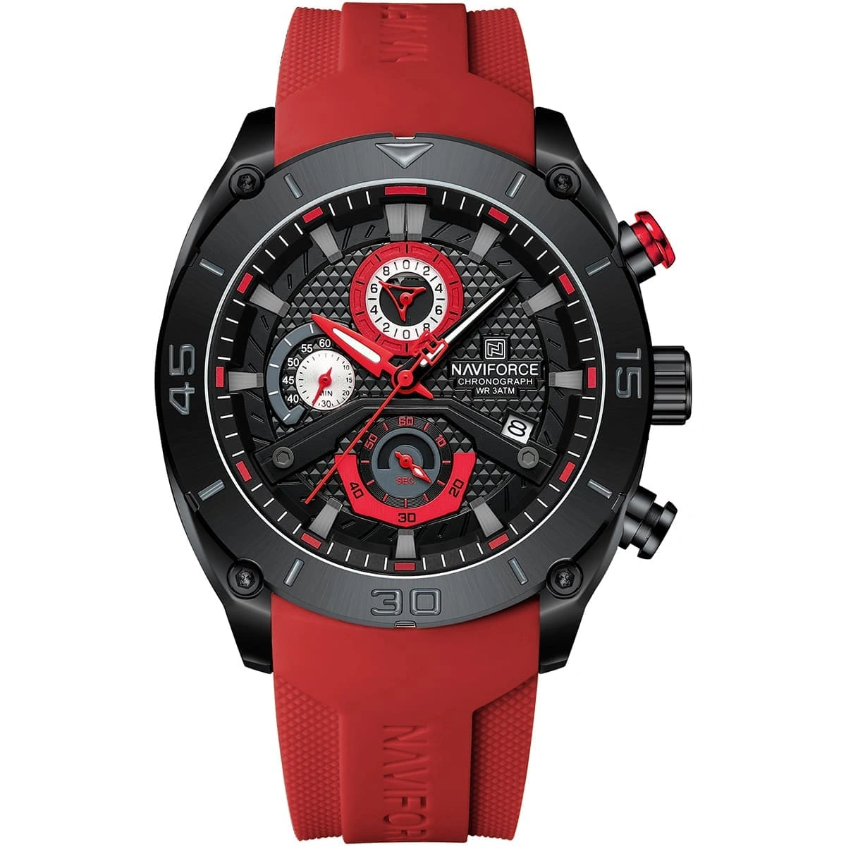 Naviforce Watch For Men NF8038-B-R-R