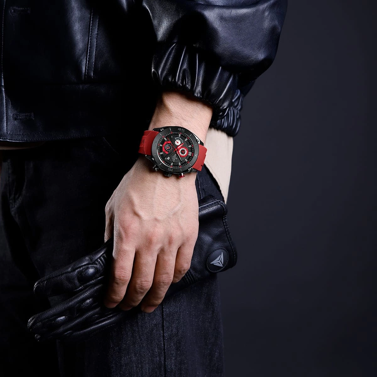 Naviforce Watch For Men NF8038-B-R-R