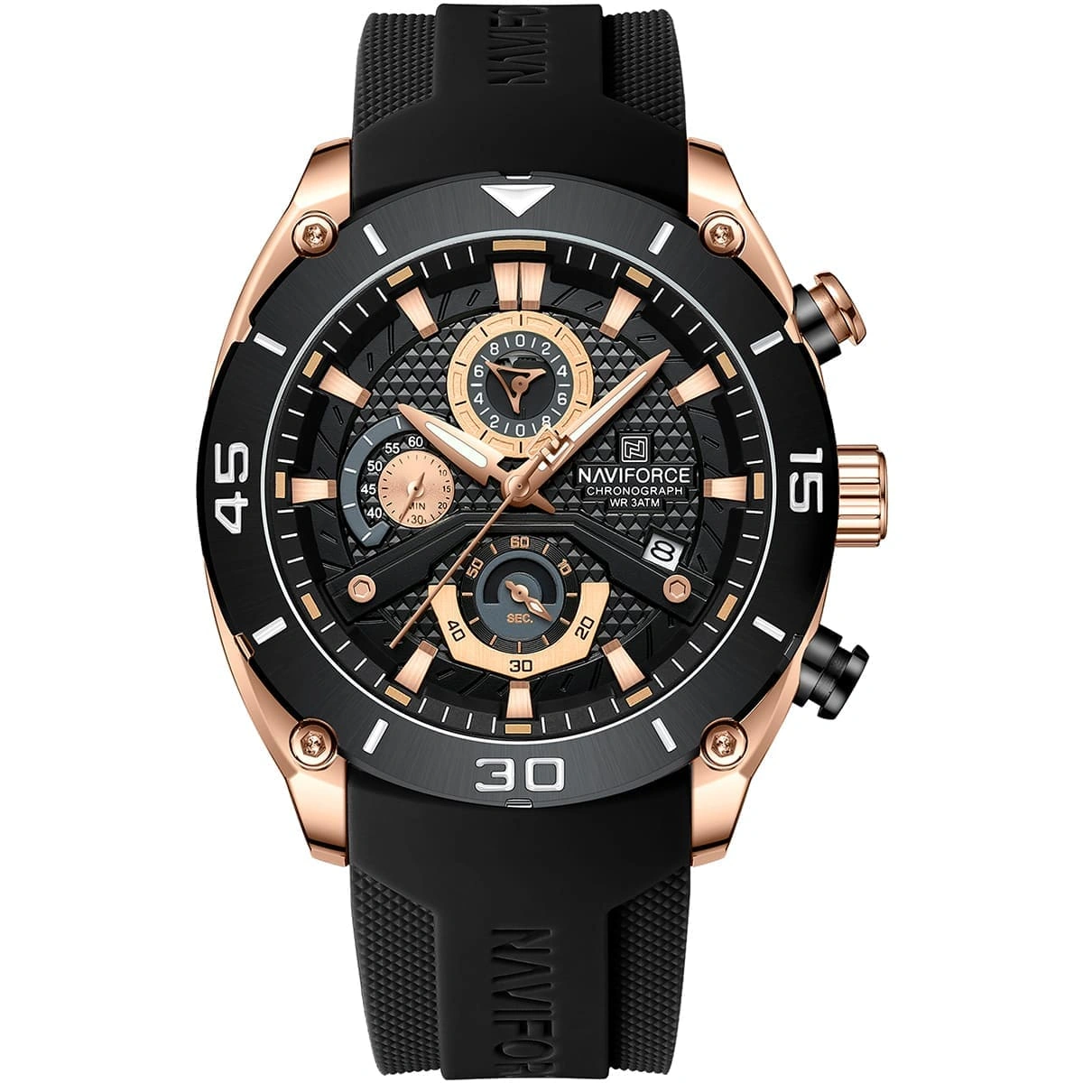 Naviforce Watch For Men NF8038-RG-B-B