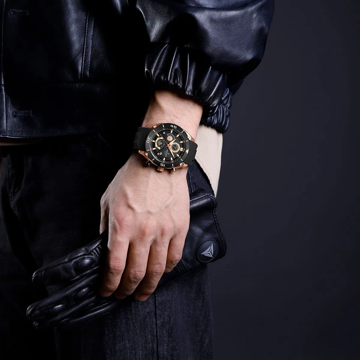 Naviforce Watch For Men NF8038-RG-B-B