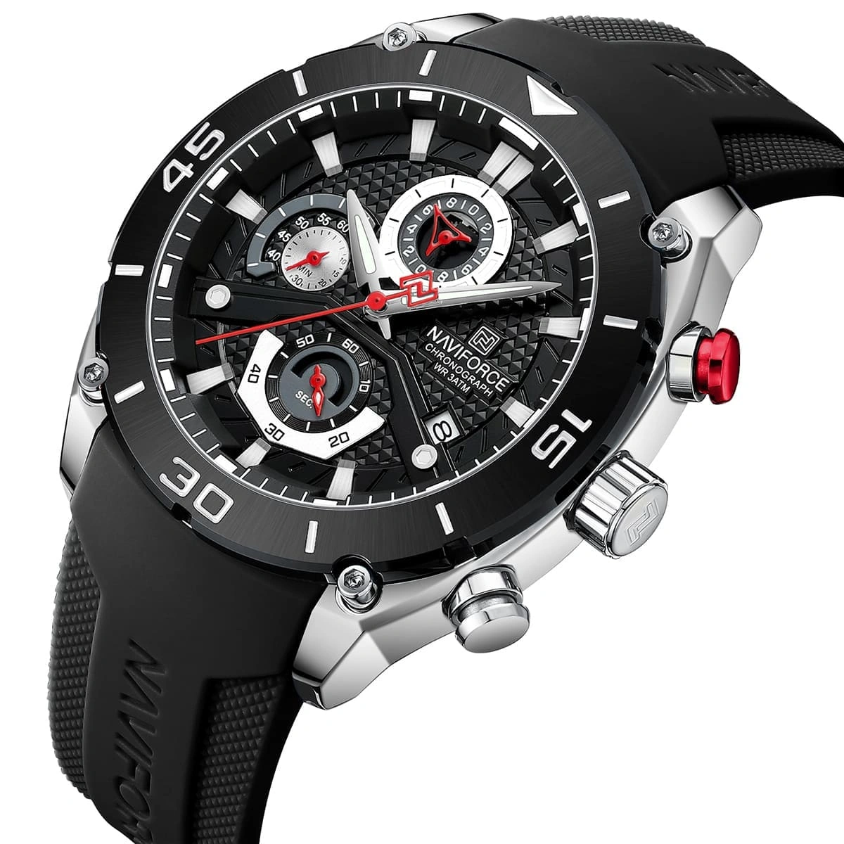 Naviforce Watch For Men NF8038-S-B-B