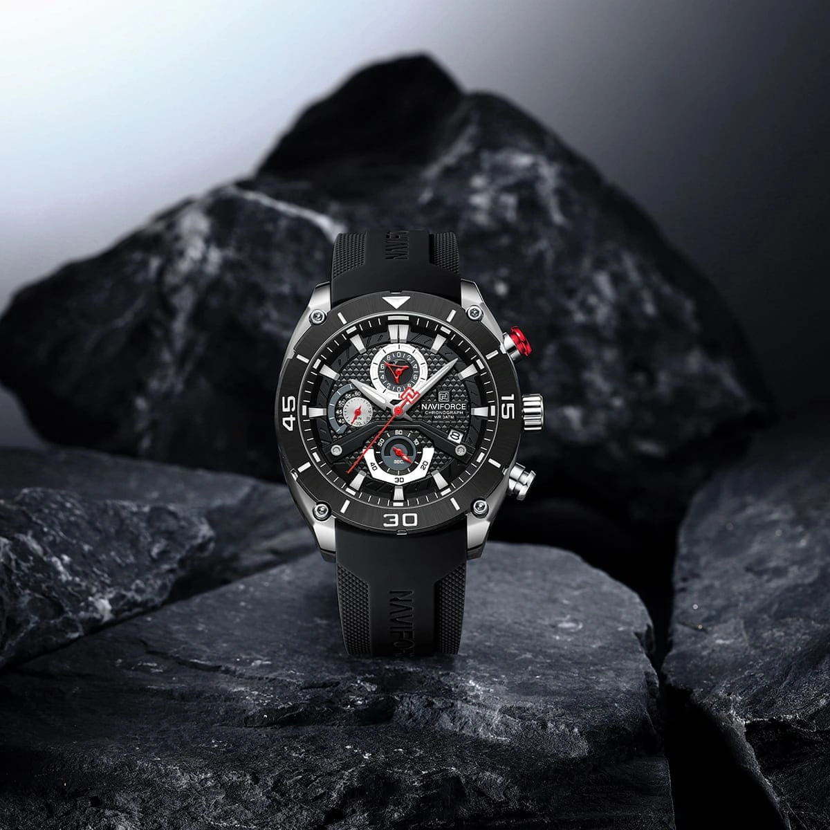 Naviforce Watch For Men NF8038-S-B-B
