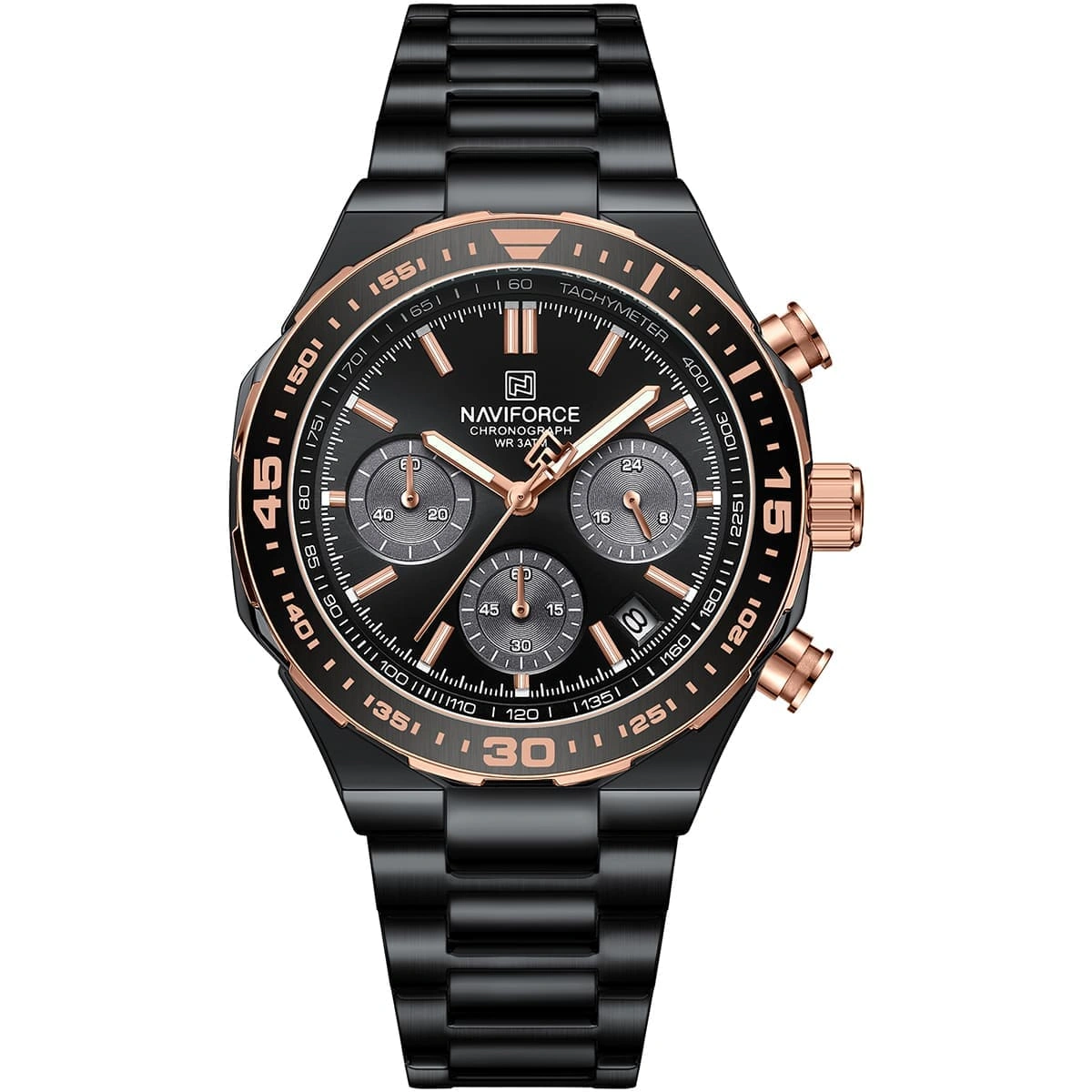 Naviforce Watch For Men NF8049-B-RG-B
