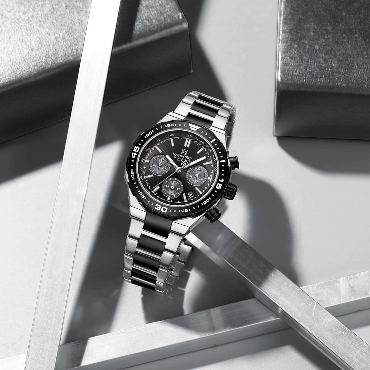 Naviforce Watch For Men NF8049-S-B-B
