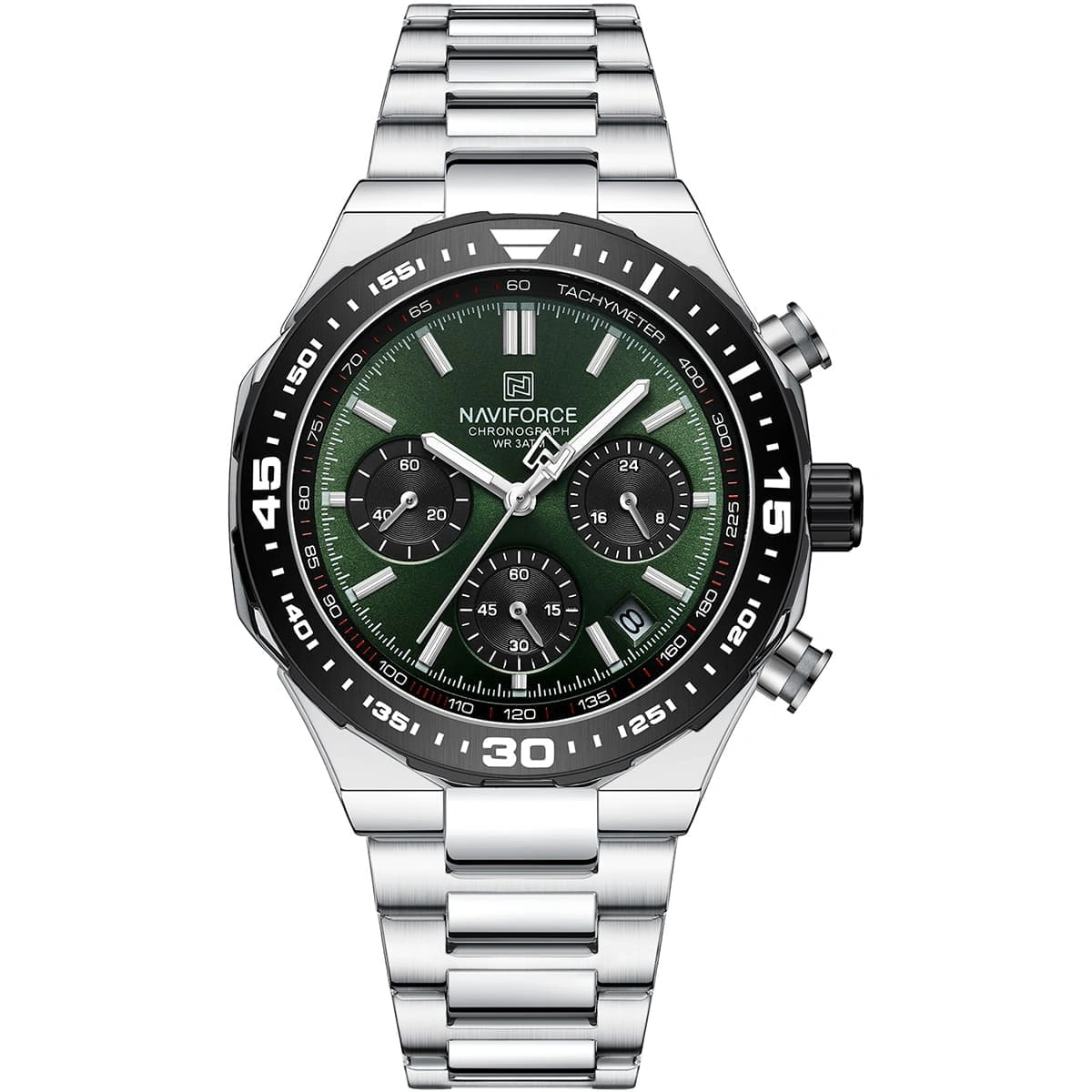 Naviforce Watch For Men NF8049-S-GN-S