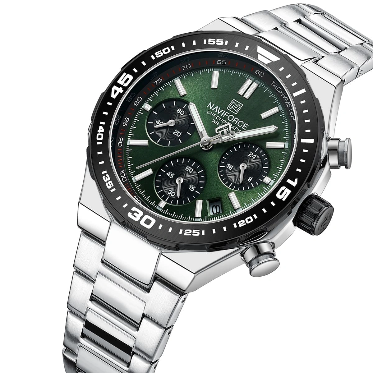 Naviforce Watch For Men NF8049-S-GN-S