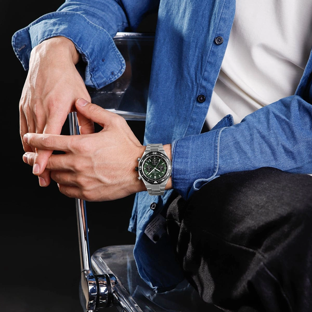 Naviforce Watch For Men NF8049-S-GN-S