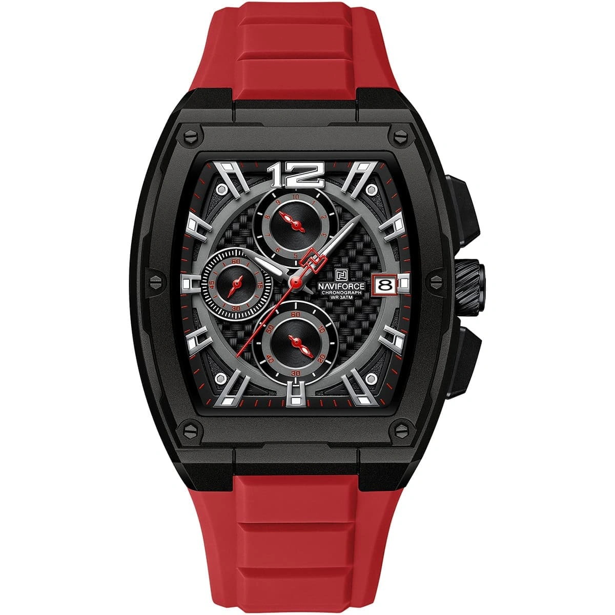Naviforce Watch For Men NF8050-B-B-R