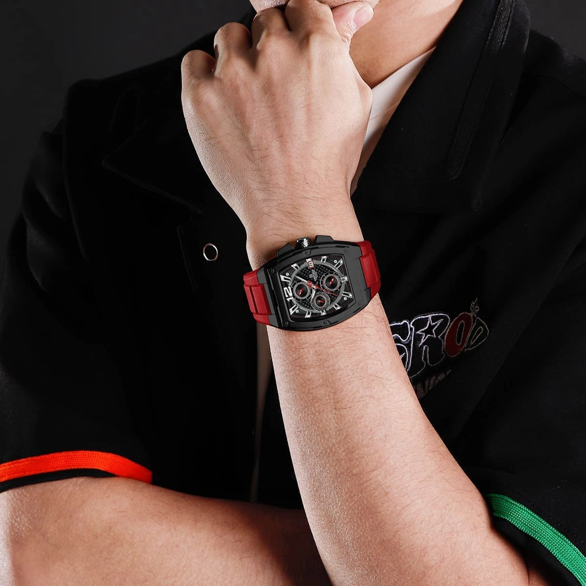 Naviforce Watch For Men NF8050-B-B-R