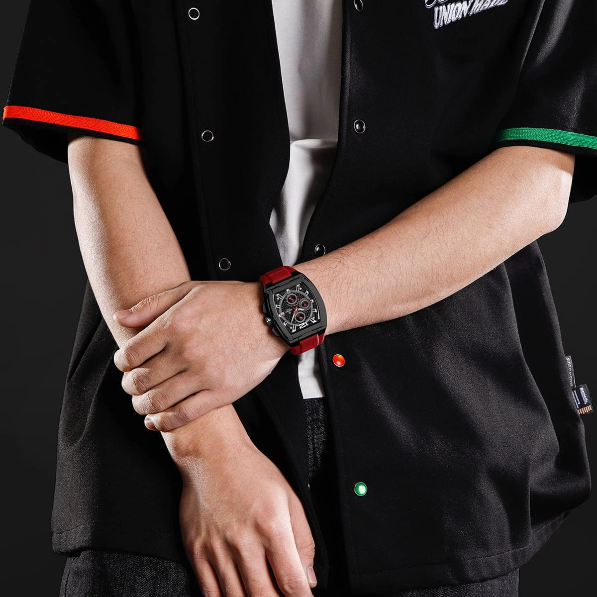 Naviforce Watch For Men NF8050-B-B-R