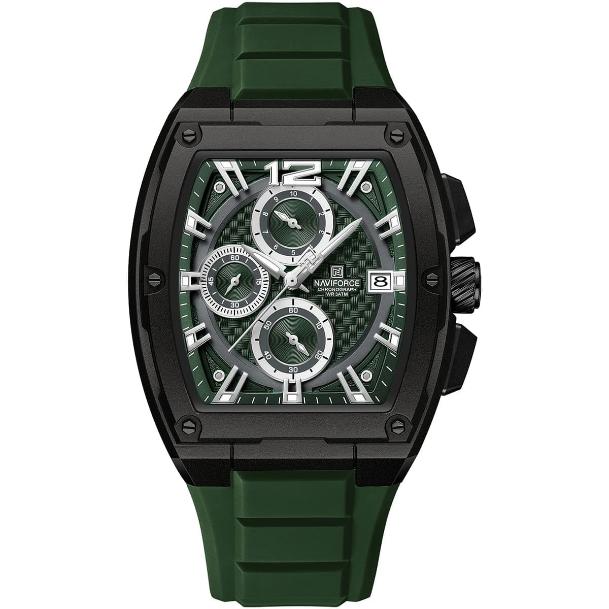 Naviforce Watch For Men NF8050-B-GN-GN