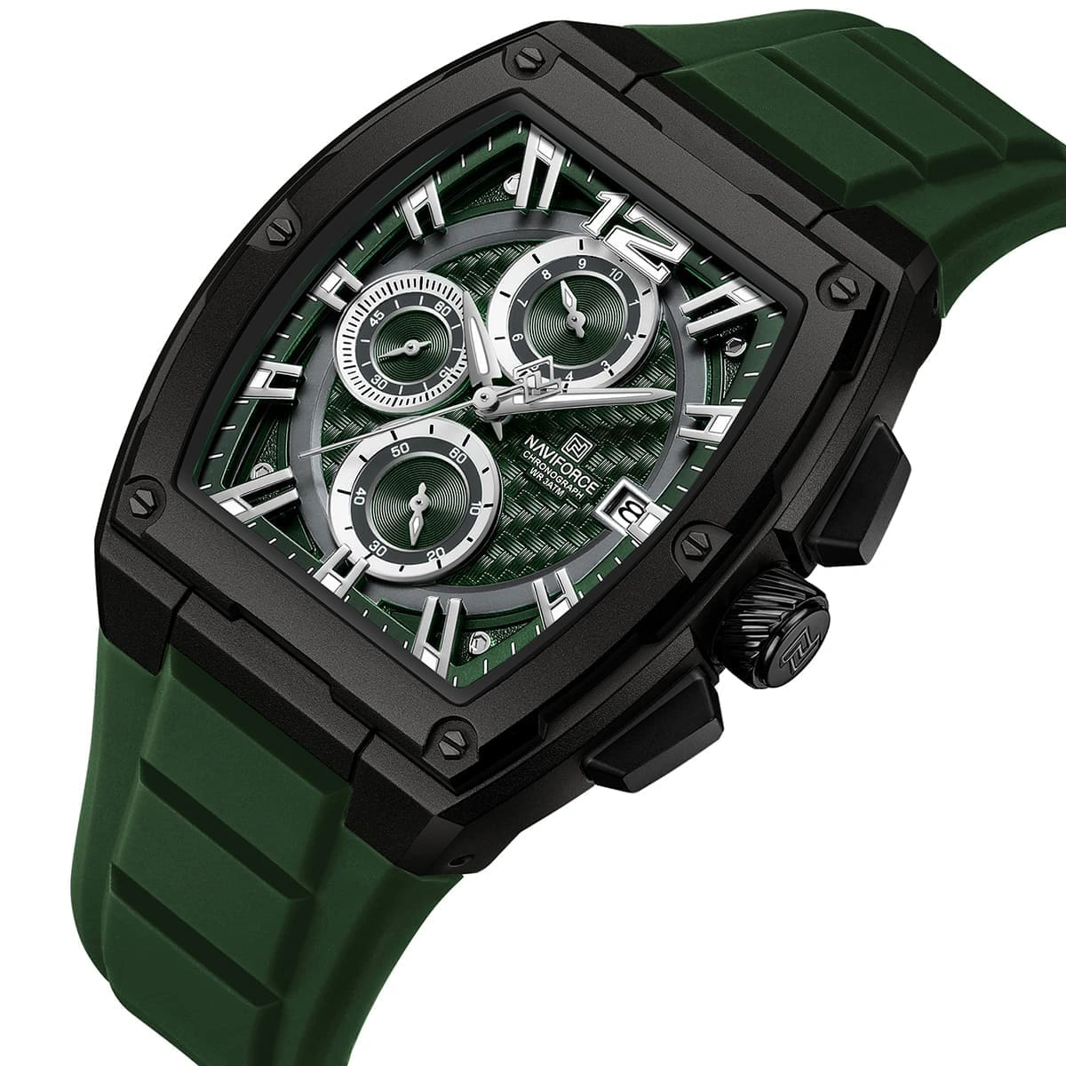 Naviforce Watch For Men NF8050-B-GN-GN