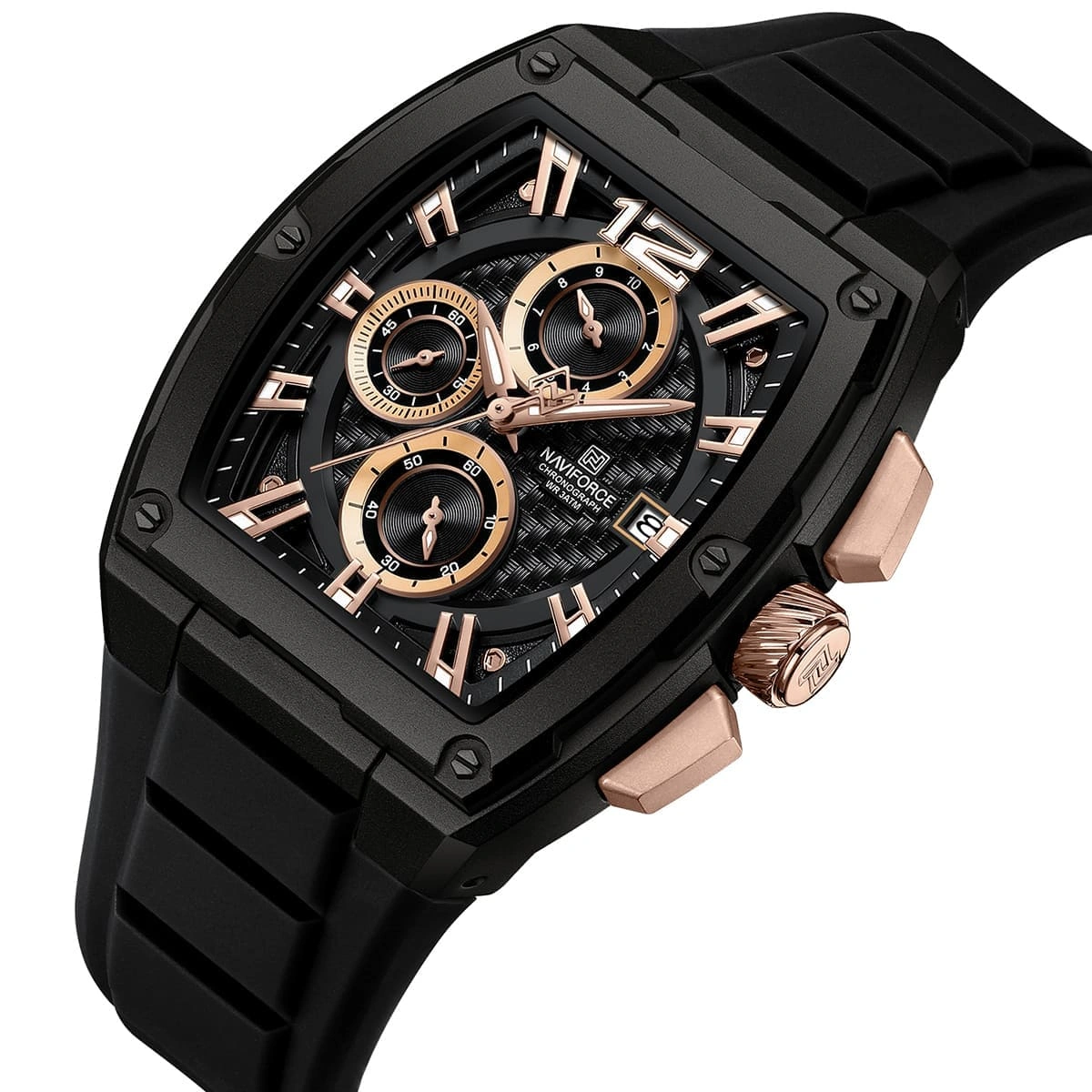 Naviforce Watch For Men NF8050-B-RG-B