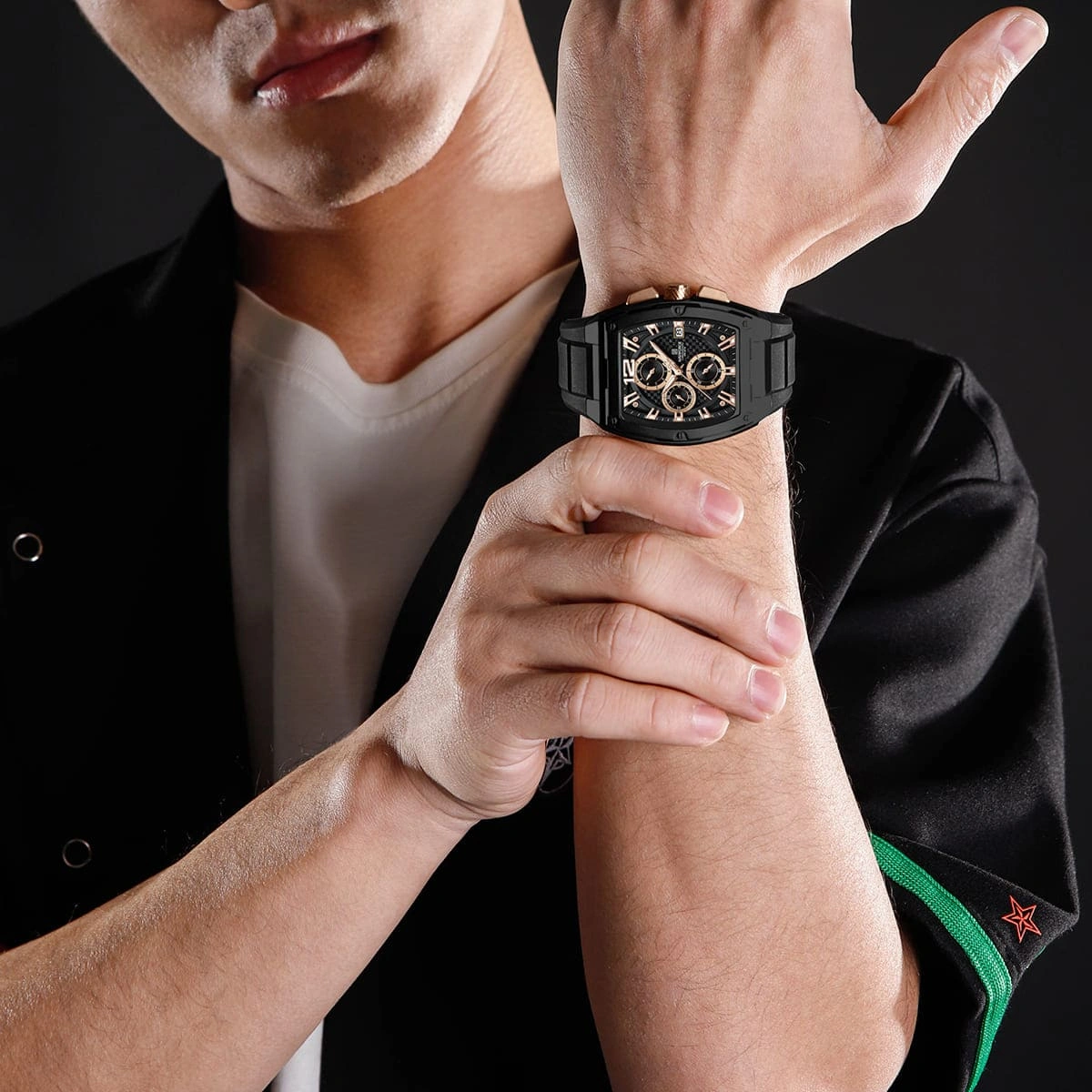 Naviforce Watch For Men NF8050-B-RG-B