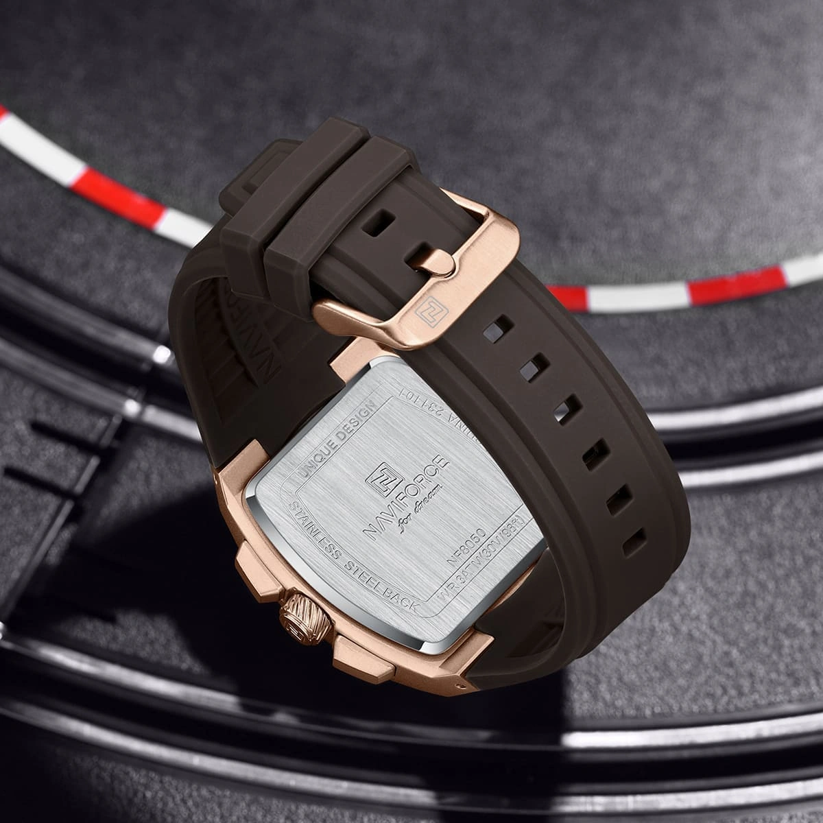 Naviforce Watch For Men NF8050-RG-RG-CE