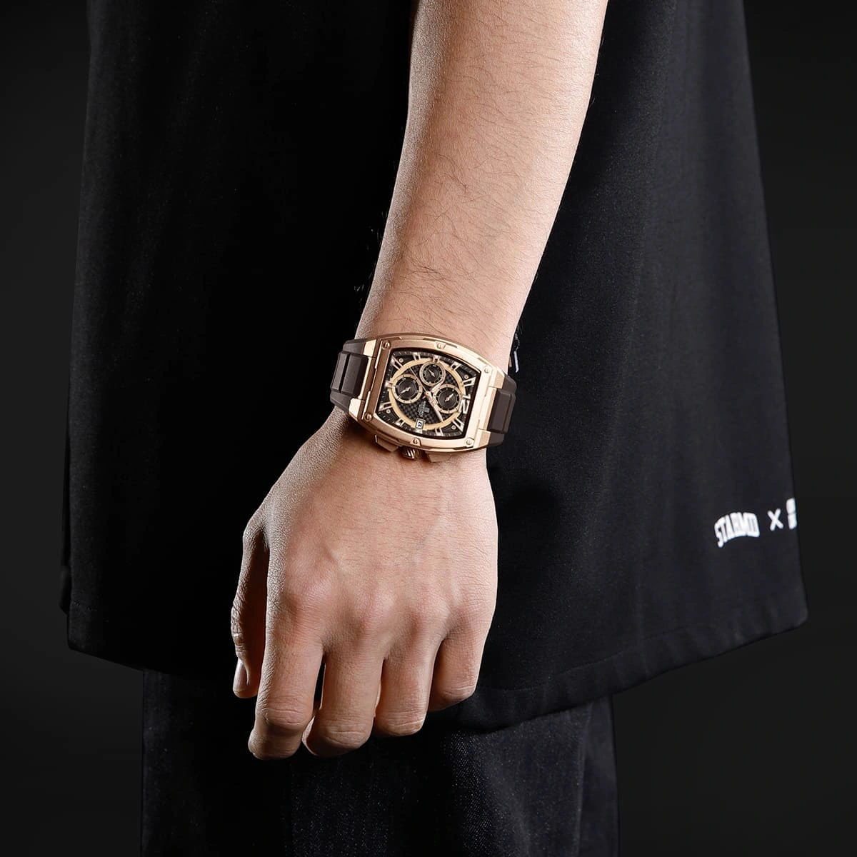 Naviforce Watch For Men NF8050-RG-RG-CE