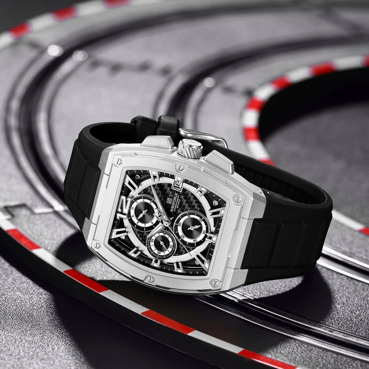 Naviforce Watch For Men NF8050-S-B-B