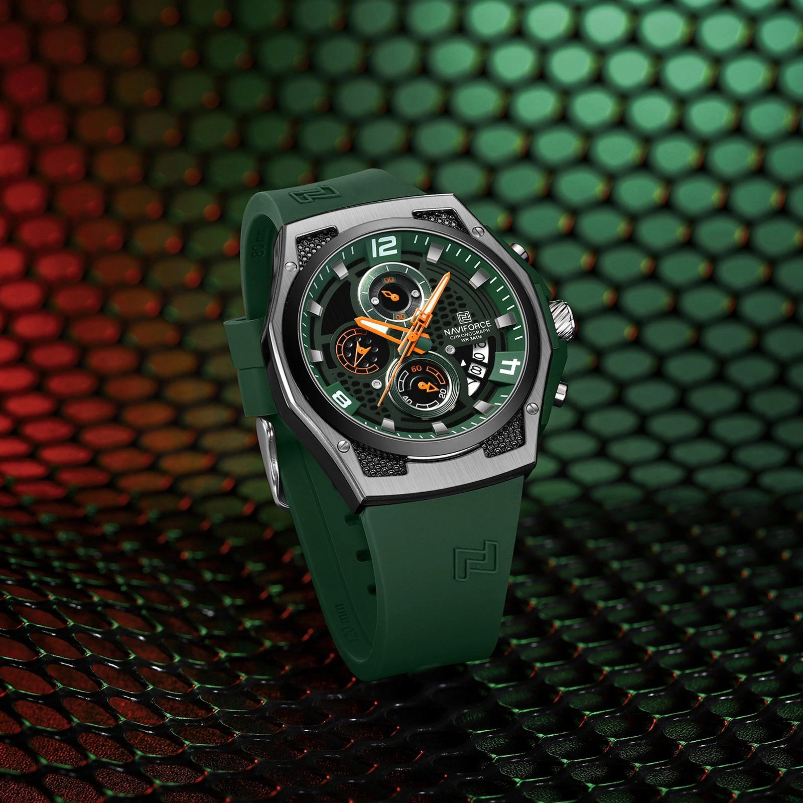Naviforce Watch For Men NF8051 S-GN-GN