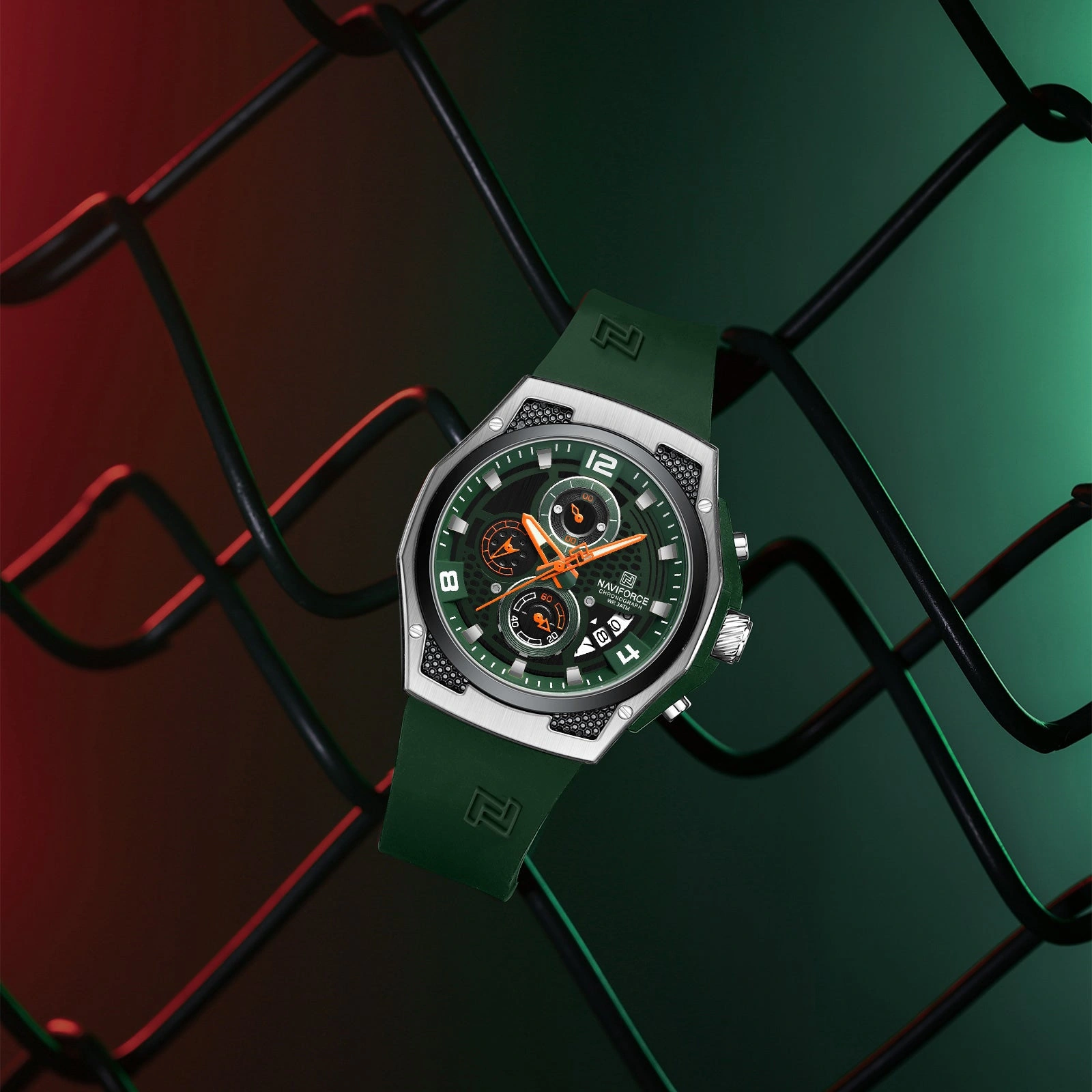 Naviforce Watch For Men NF8051 S-GN-GN