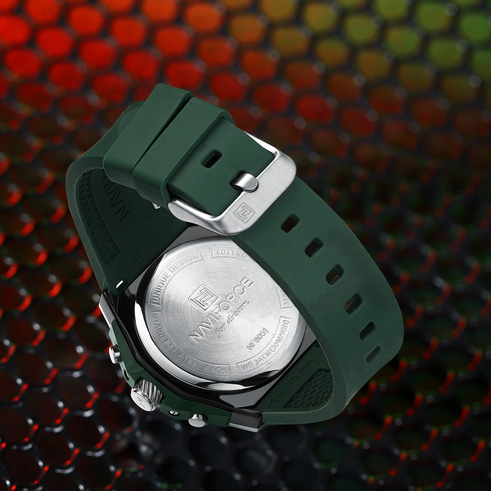 Naviforce Watch For Men NF8051 S-GN-GN