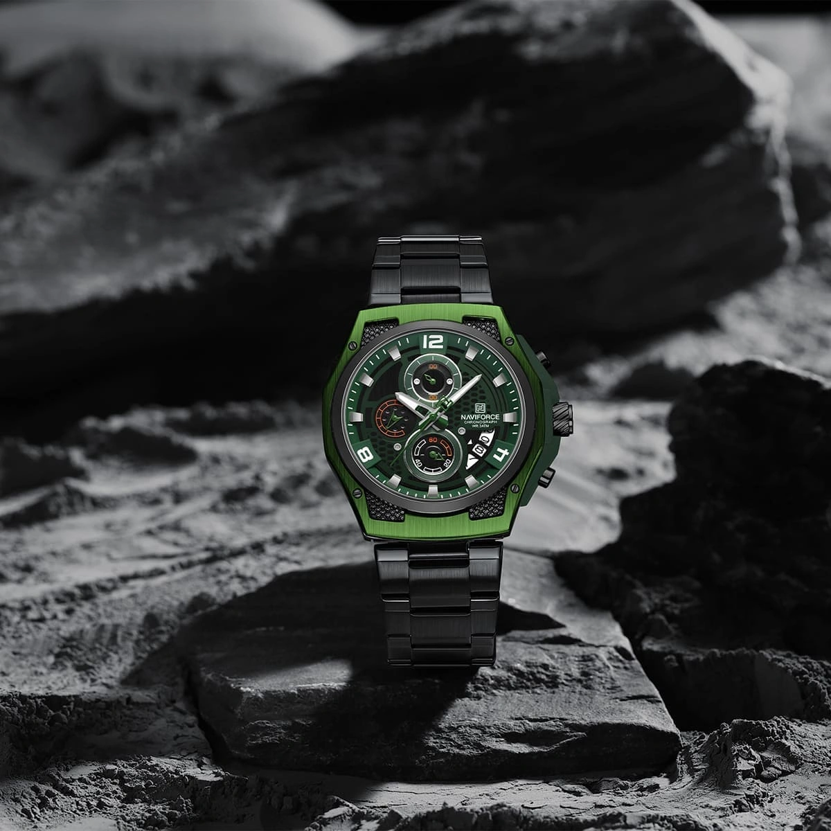 Naviforce Watch For Men NF8051S-B-GN-B