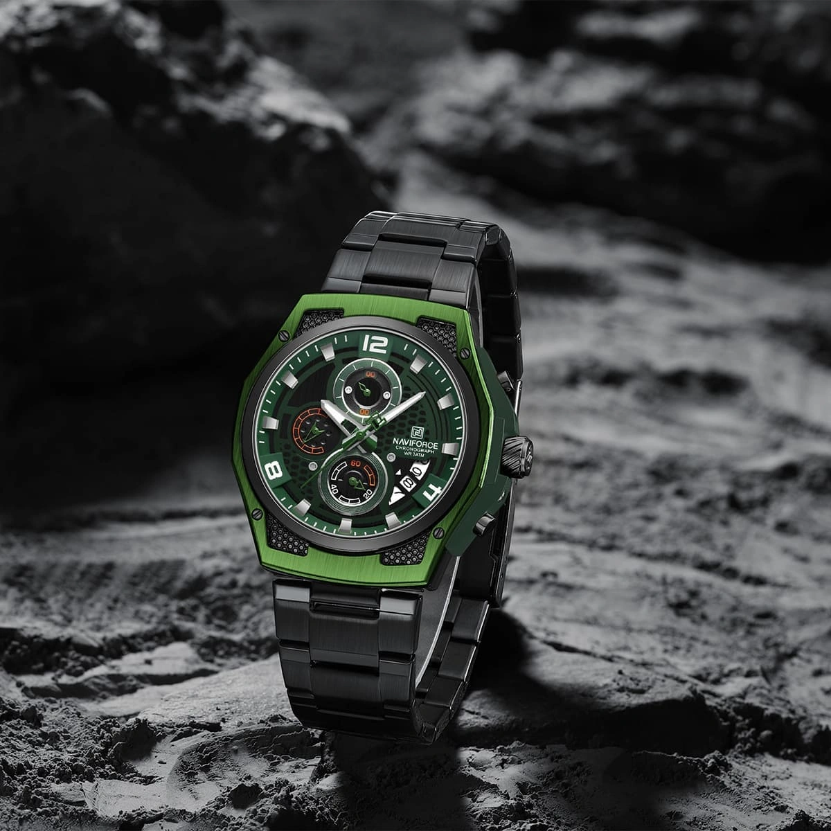 Naviforce Watch For Men NF8051S-B-GN-B