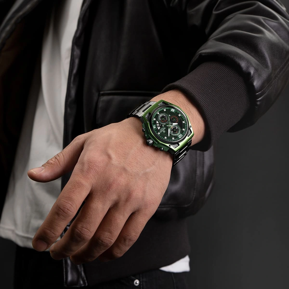 Naviforce Watch For Men NF8051S-B-GN-B