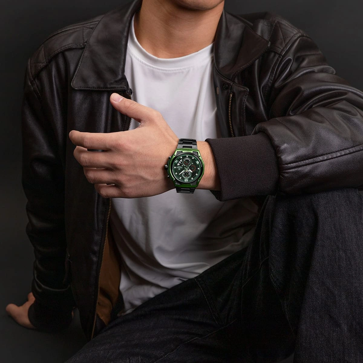 Naviforce Watch For Men NF8051S-B-GN-B