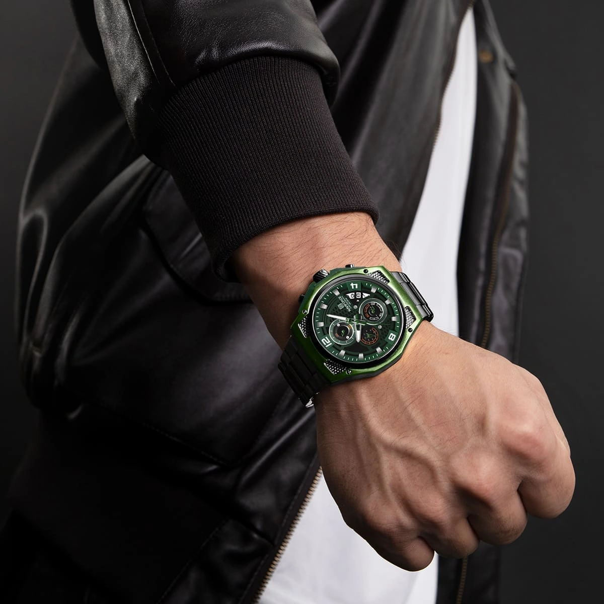 Naviforce Watch For Men NF8051S-B-GN-B